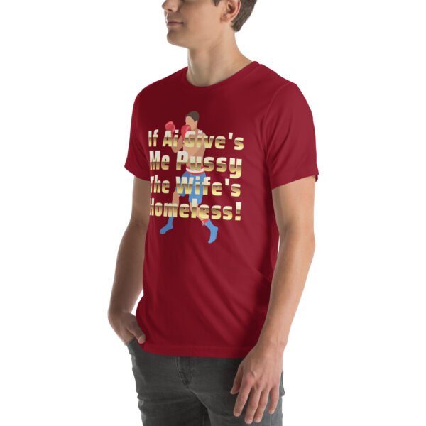 If AI Gives Me" Bold Boxing-Themed Humorous Design - Unisex t-shirt - Image 34