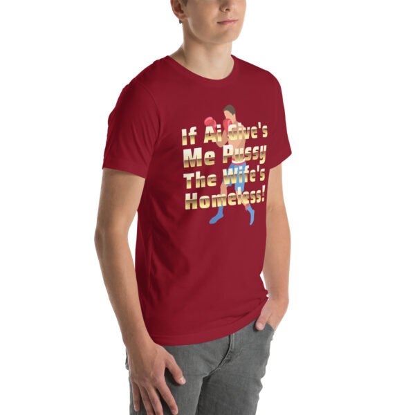 If AI Gives Me" Bold Boxing-Themed Humorous Design - Unisex t-shirt - Image 36