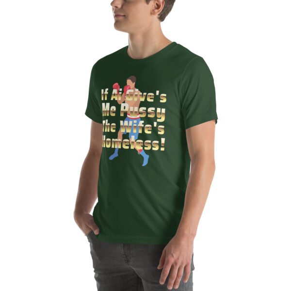 If AI Gives Me" Bold Boxing-Themed Humorous Design - Unisex t-shirt - Image 64