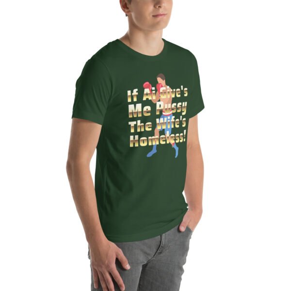 If AI Gives Me" Bold Boxing-Themed Humorous Design - Unisex t-shirt - Image 66