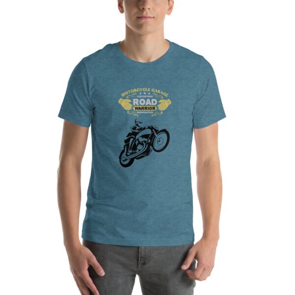 Road Warrior Motorcycle T-Shirt – Vintage Biker Apparel - Unisex t-shirt - Image 16