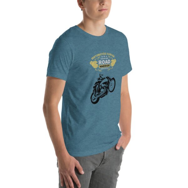 Road Warrior Motorcycle T-Shirt – Vintage Biker Apparel - Unisex t-shirt - Image 21