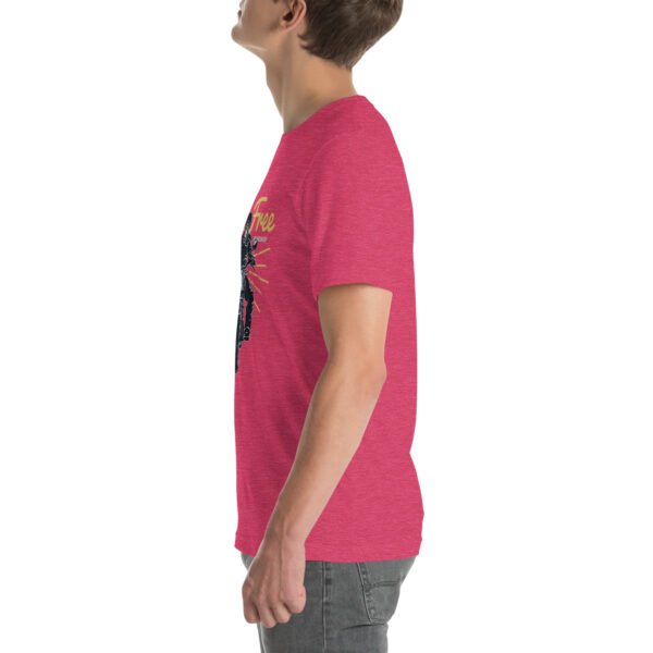 Vintage Motorcycle Rider T-Shirt – Classic Biker Tee for Adventure Lovers - Unisex t-shirt - Image 4