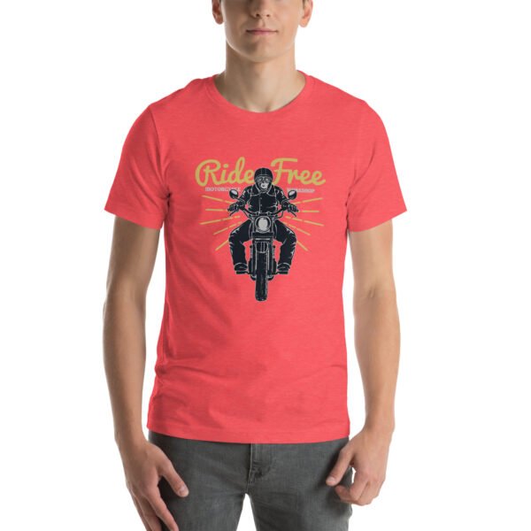 Vintage Motorcycle Rider T-Shirt – Classic Biker Tee for Adventure Lovers - Unisex t-shirt - Image 30