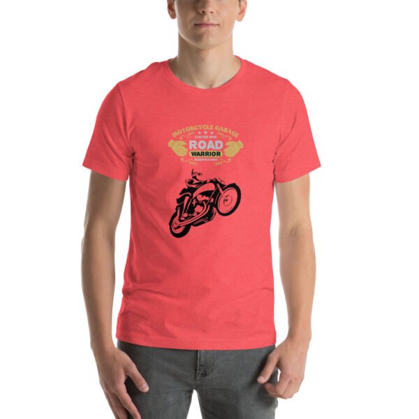 Road Warrior Motorcycle T-Shirt – Vintage Biker Apparel - Unisex t-shirt - Image 41