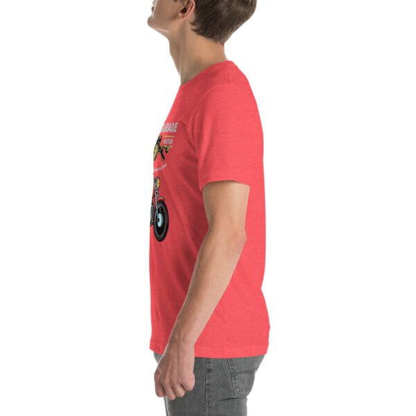 Retro Biker Garage T-Shirt – Classic Motorcycle Enthusiast Tee - Unisex t-shirt - Image 37