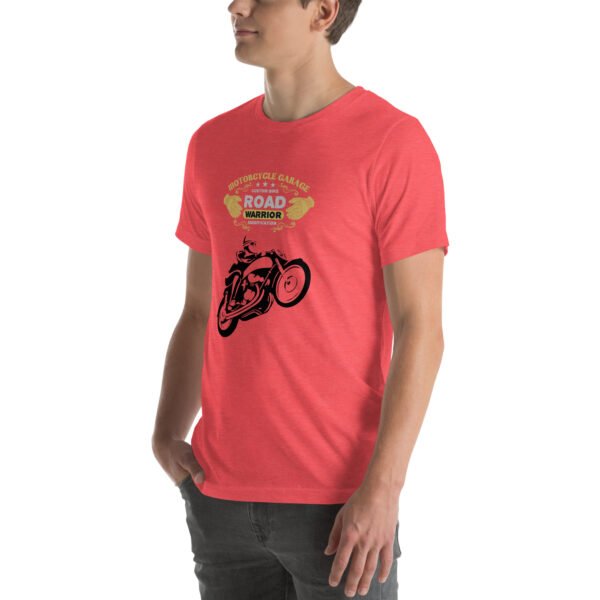 Road Warrior Motorcycle T-Shirt – Vintage Biker Apparel - Unisex t-shirt - Image 38