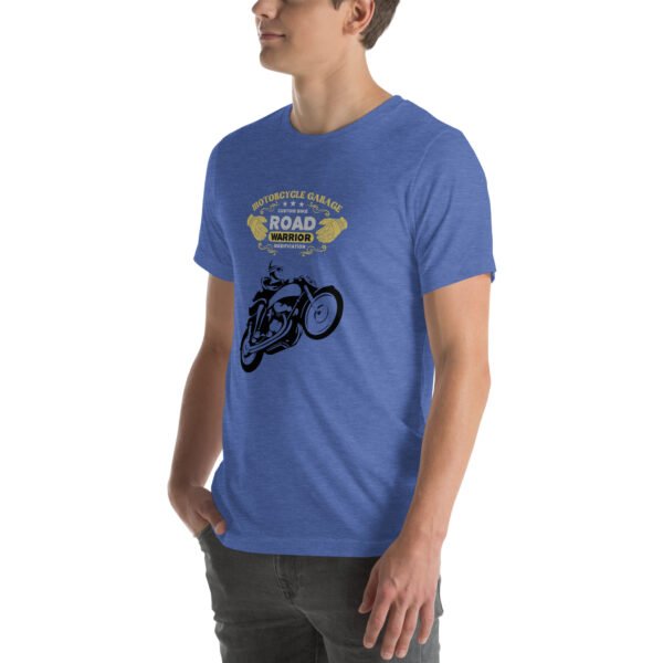 Road Warrior Motorcycle T-Shirt – Vintage Biker Apparel - Unisex t-shirt - Image 25