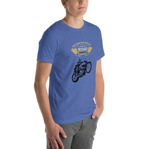 Road Warrior Motorcycle T-Shirt – Vintage Biker Apparel - Unisex t-shirt - Image 27