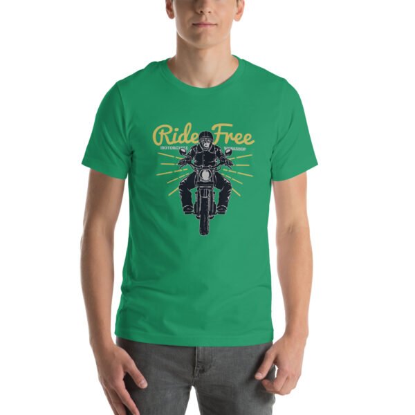 Vintage Motorcycle Rider T-Shirt – Classic Biker Tee for Adventure Lovers - Unisex t-shirt - Image 31