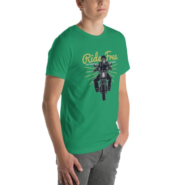 Vintage Motorcycle Rider T-Shirt – Classic Biker Tee for Adventure Lovers - Unisex t-shirt - Image 36