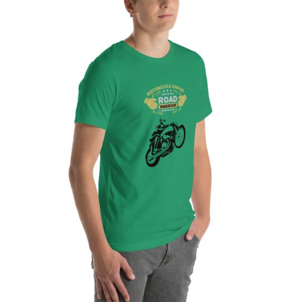 Road Warrior Motorcycle T-Shirt – Vintage Biker Apparel - Unisex t-shirt - Image 48
