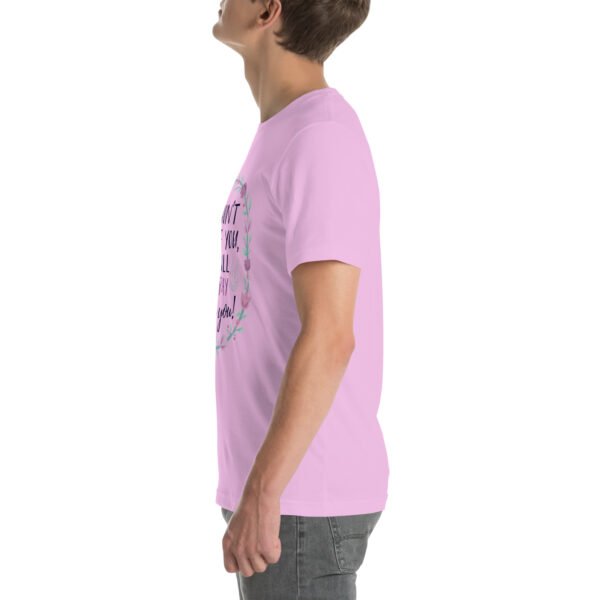 I Won't Hate You, I Will Pray for You" Inspirational Design - Unisex t-shirt - Image 15
