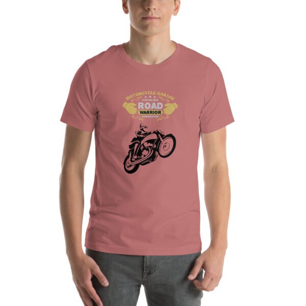 Road Warrior Motorcycle T-Shirt – Vintage Biker Apparel - Unisex t-shirt - Image 50