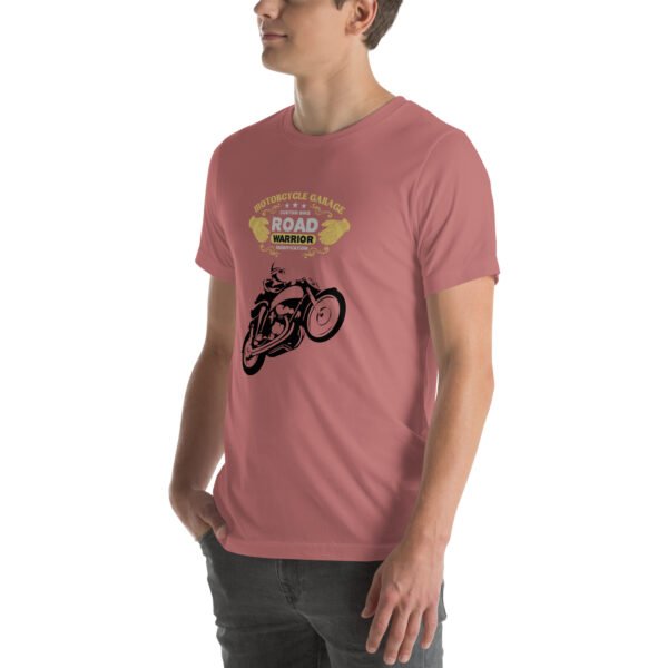 Road Warrior Motorcycle T-Shirt – Vintage Biker Apparel - Unisex t-shirt - Image 53