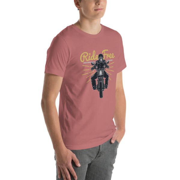 Vintage Motorcycle Rider T-Shirt – Classic Biker Tee for Adventure Lovers - Unisex t-shirt - Image 42