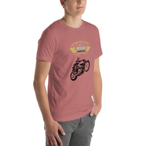 Road Warrior Motorcycle T-Shirt – Vintage Biker Apparel - Unisex t-shirt - Image 55