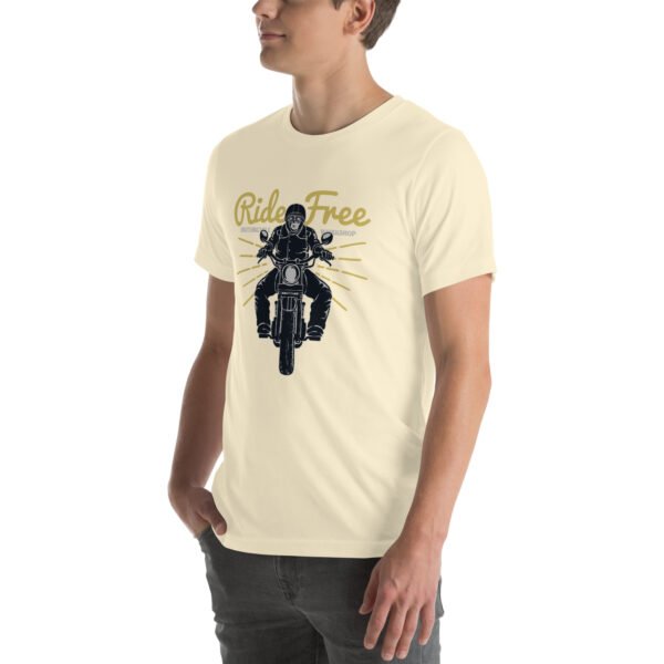 Vintage Motorcycle Rider T-Shirt – Classic Biker Tee for Adventure Lovers - Unisex t-shirt - Image 70