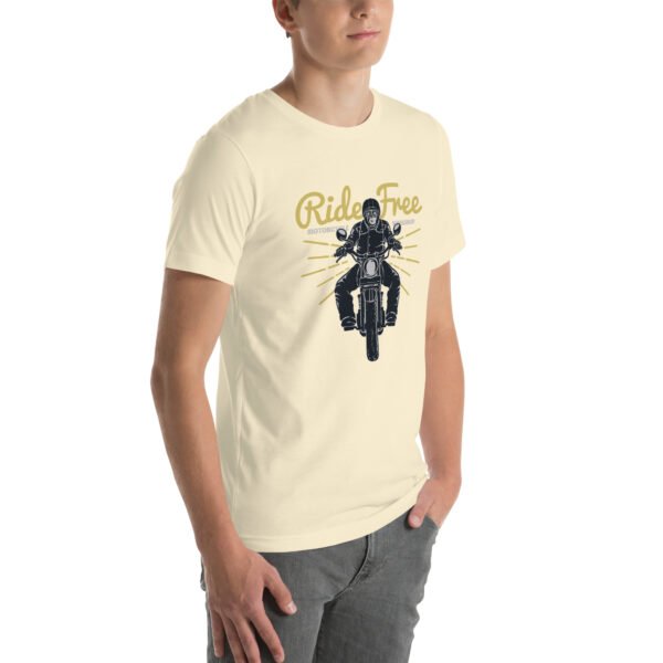Vintage Motorcycle Rider T-Shirt – Classic Biker Tee for Adventure Lovers - Unisex t-shirt - Image 72