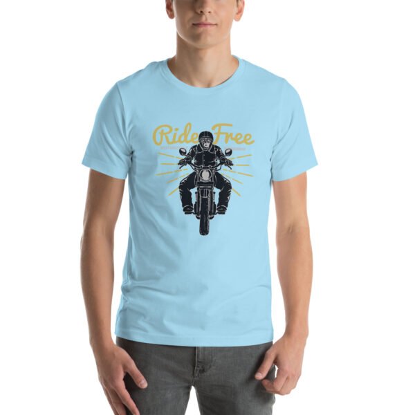 Vintage Motorcycle Rider T-Shirt – Classic Biker Tee for Adventure Lovers - Unisex t-shirt - Image 61