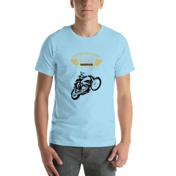 Road Warrior Motorcycle T-Shirt – Vintage Biker Apparel - Unisex t-shirt - Image 78