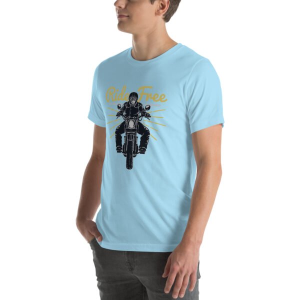 Vintage Motorcycle Rider T-Shirt – Classic Biker Tee for Adventure Lovers - Unisex t-shirt - Image 64