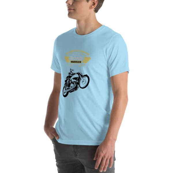 Road Warrior Motorcycle T-Shirt – Vintage Biker Apparel - Unisex t-shirt - Image 81