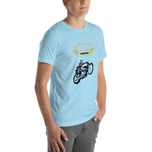 Road Warrior Motorcycle T-Shirt – Vintage Biker Apparel - Unisex t-shirt - Image 83