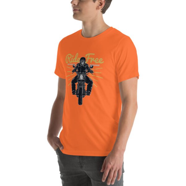 Vintage Motorcycle Rider T-Shirt – Classic Biker Tee for Adventure Lovers - Unisex t-shirt - Image 58