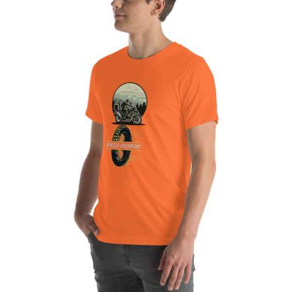 Speed Demon Motorcycle T-Shirt – Ride Fast, Live Free - Unisex t-shirt - Image 67