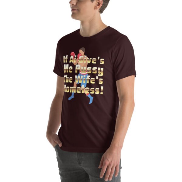 If AI Gives Me" Bold Boxing-Themed Humorous Design - Unisex t-shirt - Image 16