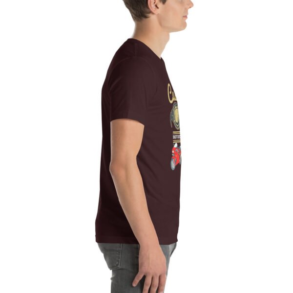 Custom Motorcycle Apparel T-Shirt – Vintage Biker Gear - Unisex t-shirt - Image 17
