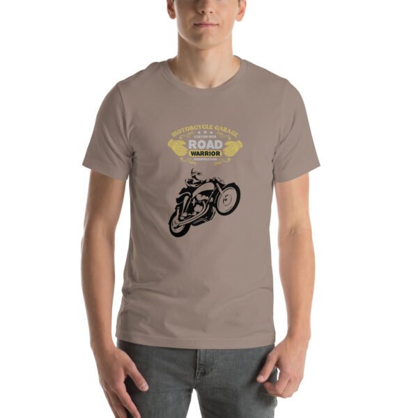 Road Warrior Motorcycle T-Shirt – Vintage Biker Apparel - Unisex t-shirt - Image 64
