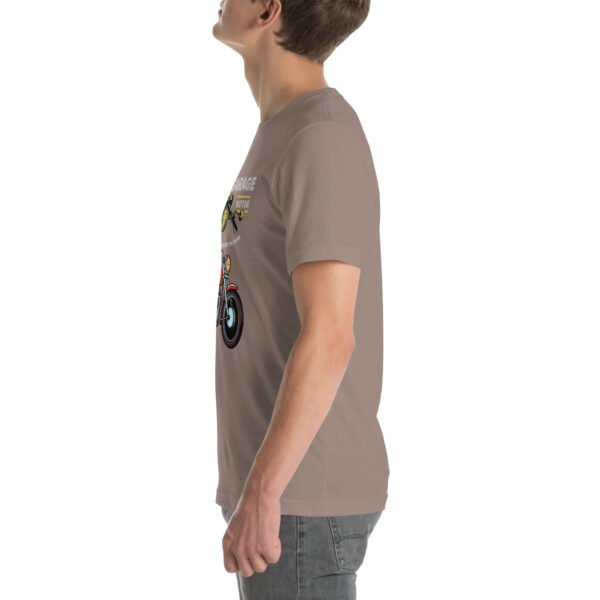 Retro Biker Garage T-Shirt – Classic Motorcycle Enthusiast Tee - Unisex t-shirt - Image 66