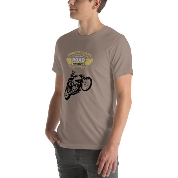 Road Warrior Motorcycle T-Shirt – Vintage Biker Apparel - Unisex t-shirt - Image 67