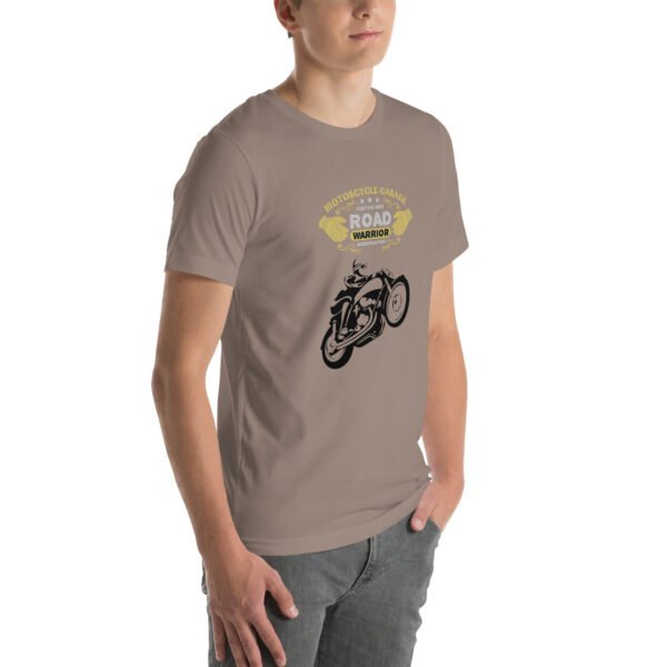 Road Warrior Motorcycle T-Shirt – Vintage Biker Apparel - Unisex t-shirt - Image 69