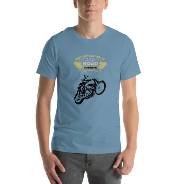 Road Warrior Motorcycle T-Shirt – Vintage Biker Apparel - Unisex t-shirt - Image 57