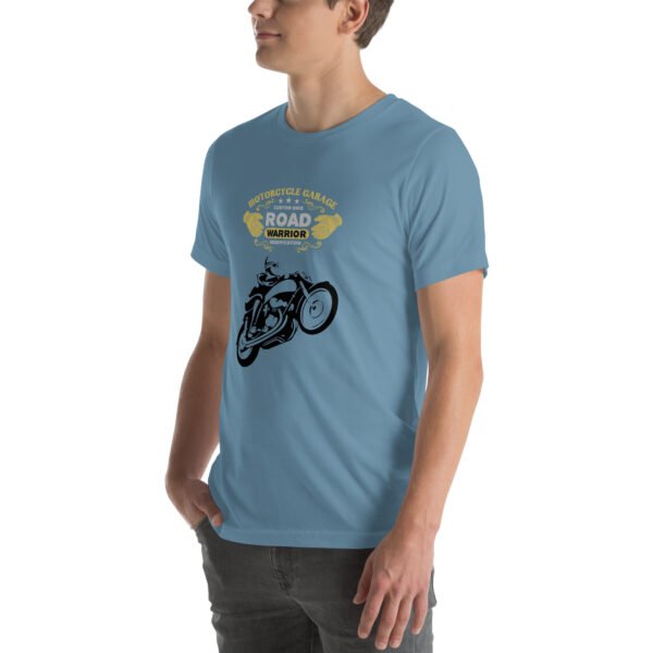 Road Warrior Motorcycle T-Shirt – Vintage Biker Apparel - Unisex t-shirt - Image 60