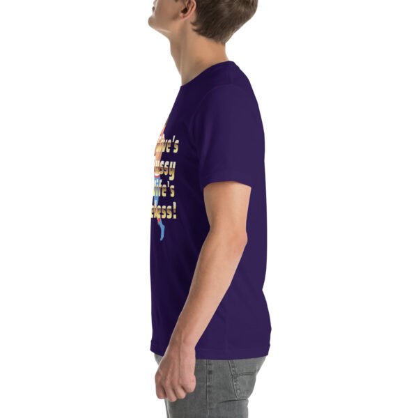 If AI Gives Me" Bold Boxing-Themed Humorous Design - Unisex t-shirt - Image 19