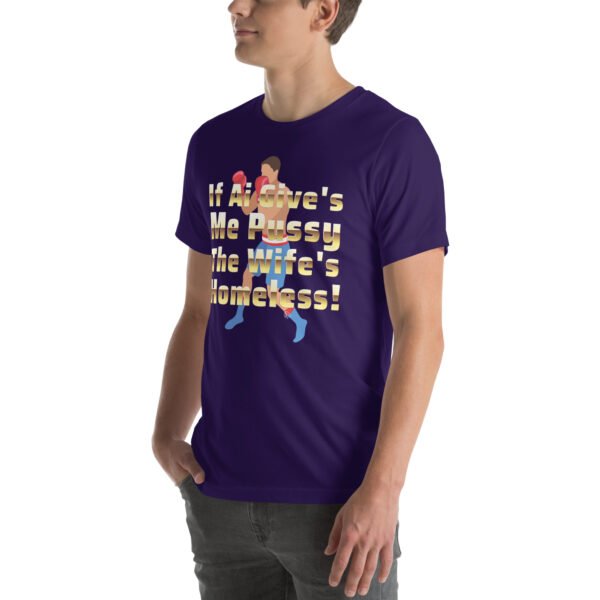 If AI Gives Me" Bold Boxing-Themed Humorous Design - Unisex t-shirt - Image 21