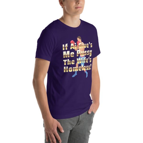 If AI Gives Me" Bold Boxing-Themed Humorous Design - Unisex t-shirt - Image 22