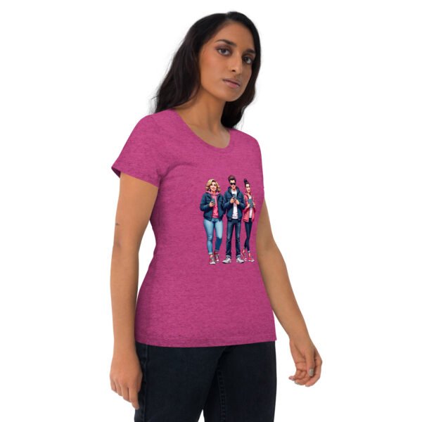 "Stylish Trio Trendsetter T-Shirt" - Short sleeve t-shirt - Image 5