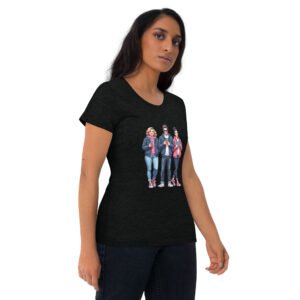 "Stylish Trio Trendsetter T-Shirt" - Short sleeve t-shirt