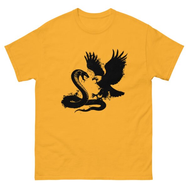 Bold Design with Eagle and Cobra Silhouette Design - Unisex classic tee - Image 7
