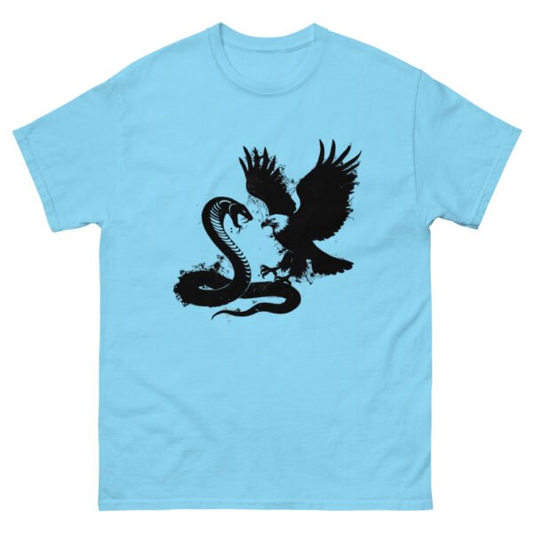 Bold Design with Eagle and Cobra Silhouette Design - Unisex classic tee - Image 13