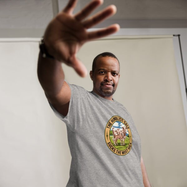 The Humblest Calf Sucks the Most Milk - Jamaican Wisdom - Unisex classic tee - Image 18
