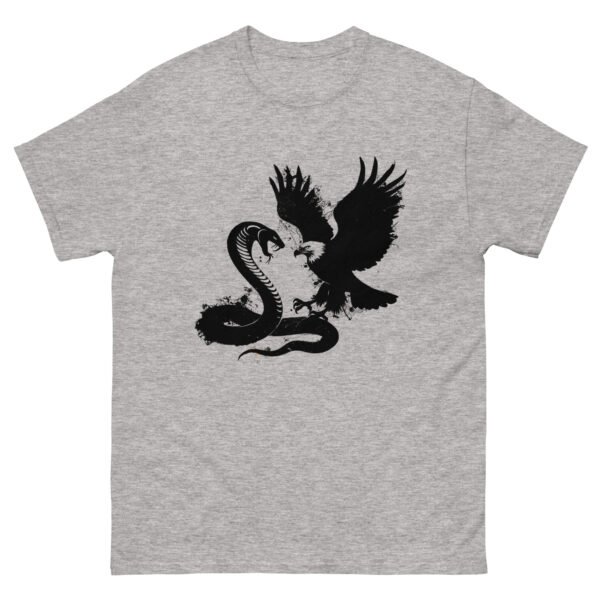 Bold Design with Eagle and Cobra Silhouette Design - Unisex classic tee - Image 9