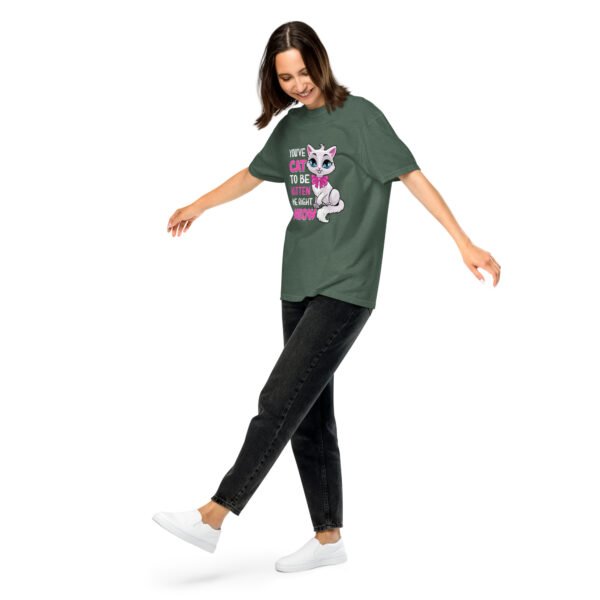 Funny Cat Lover T-Shirt - Cute & Whimsical Cat Design - Unisex garment-dyed heavyweight t-shirt - Image 16