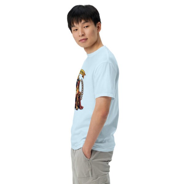 "'King of the Pack' with Regal Dog Design" - Unisex garment-dyed heavyweight t-shirt - Image 89