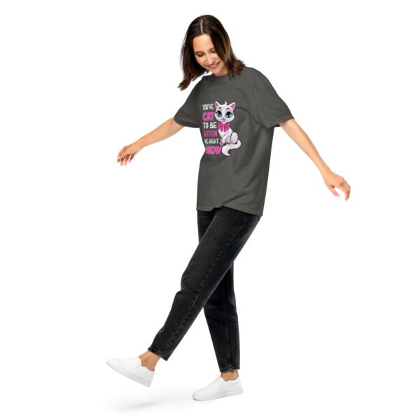 Funny Cat Lover T-Shirt - Cute & Whimsical Cat Design - Unisex garment-dyed heavyweight t-shirt - Image 10